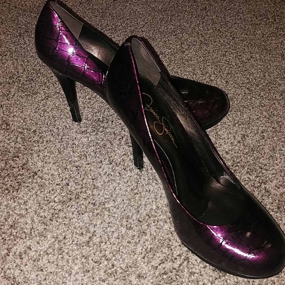 Jessica Simpson stilettos Mary Janes